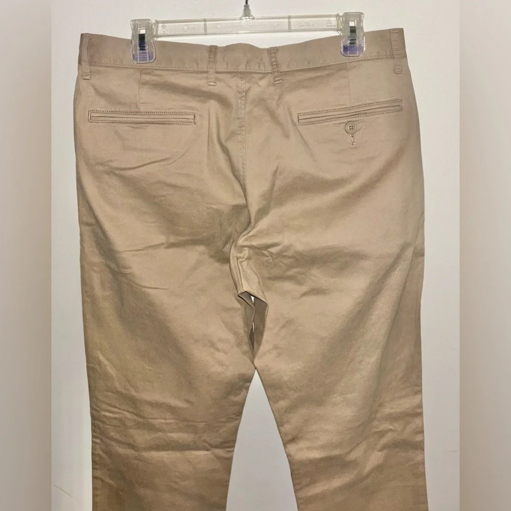 NWT J.Crew 770™ Straight-fit stretch chino pant in Khaki 32 x 32 Preppy Academia